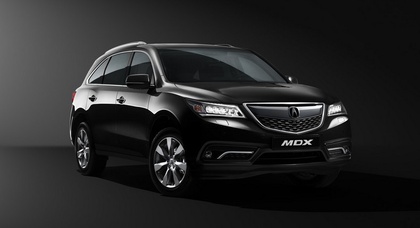 Объявлены украинские цены на обновлённый Acura MDX 