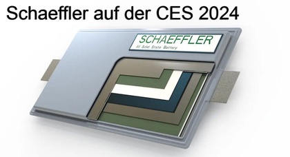 Schaeffler, ein etablierter Automobilzulieferer, stellt auf der CES 2024 die nächste Generation von Festkörper-EV-Batterien vor