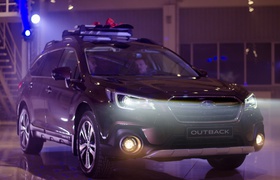 В Украину привезли обновлённый Subaru Outback 2018