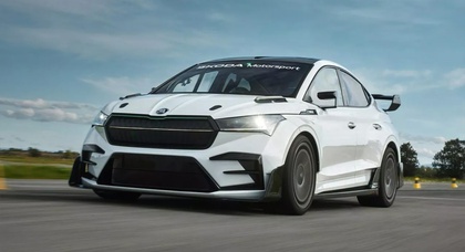 Škoda Enyaq RS Race: новый концепт автоспорта с экологичными идеями для серийных моделей