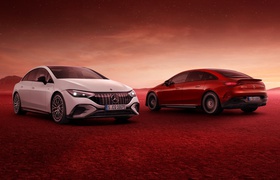 Mercedes-AMG представила свою версию электрического седана EQE