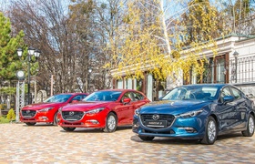 В Украине представлены обновленные Mazda3 и Mazda6  — фоторепортаж