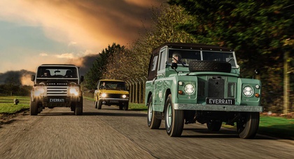 Everrati launches EV conversion for classic Range Rover and Defender