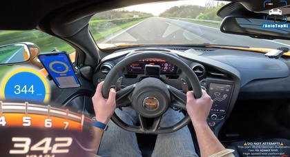 Vidéo : La McLaren 720S accélère à 344 km/h sur l'Autobahn