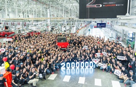 La Gigafactory de Tesla à Shanghai franchit le cap des 2 millions d'unités produites