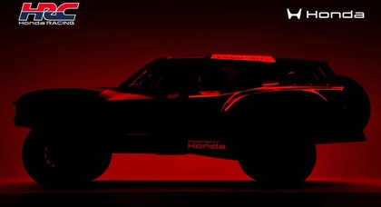 1318 к.с. для перегонів у пустелі: Honda показала трофі-трак Passport Baja Spec