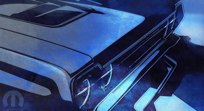 Mopar teases hot electric muscle car for SEMA