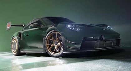 The new Porsche 911 GT3 RS Manthey is ready to set a record