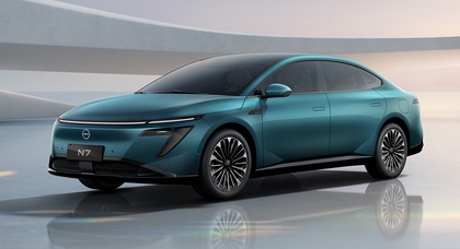 Dongfeng Nissan reveals all-new N7 EV sedan in China