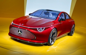 Mercedes enthüllt auf der IAA Mobilität 2023 das CLA-Elektrokonzept mit 750 km Reichweite