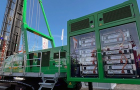 Webasto und Danfoss Editron elektrifizieren erstmals einen riesigen Dieseko-Bohrer