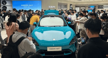 Buyers of the Xiaomi SU7 electric vehicle will have to wait up to seven months for their order