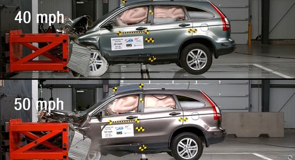 IIHS explained why it doesn't crash test vehicles at higher speeds