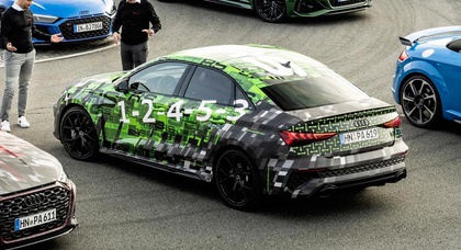 Audi RS3 2022 года снова получит 5-цилиндровый двигатель с турбонаддувом