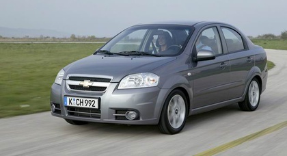 Chevrolet Aveo в Украине будет выпускаться под брендом ЗАЗ