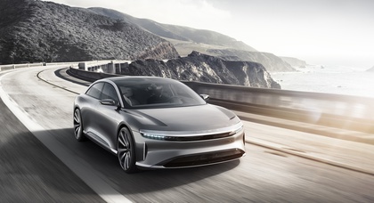 Электроседан Lucid Air первой серии оценили более чем в 100 тысяч долларов  