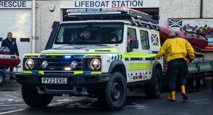 Ineos Grenadier to replace classic Land Rover Defender as search and rescue vehicle