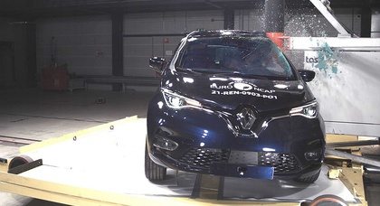 Renault доработает электрокар Zoe, проваливший краш-тесты Euro NCAP