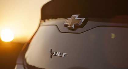 Chevrolet показал первое изображение нового Volt