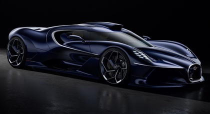 Bugatti превратила трековую версию Bolide в уникальный дорожный гиперкар Destrier