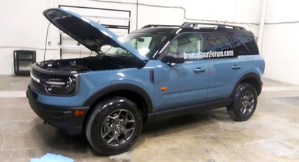 Появились «живые» фото нового внедорожника Ford Bronco Sport