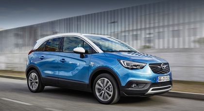 Компактный кроссовер Opel Crossland X теперь доступен с заводской газовой установкой 