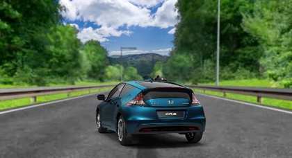На сайте компании «Хонда Украина» встретились две супер современных технологии: гибрид Honda CR-Z и дополненная реальность