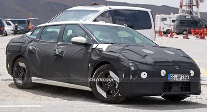 Spy shots reveal Kia EV4 interior secrets, including widescreen dashboard