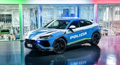 Lamborghini Urus Performante пополнил автопарк итальянской полиции