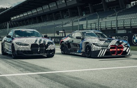 Новые BMW M4 и M4 GT3 показали на видео 