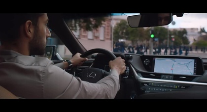 Рекламу нового Lexus ES сняли в Киеве