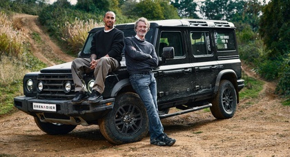 Sir Lewis Hamilton go off-road with the Ineos Grenadier 4x4 SUV