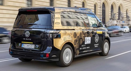 Volkswagen führt erste ID.Buzz-Tests zum autonomen Fahren mit Passagieren in Deutschland durch