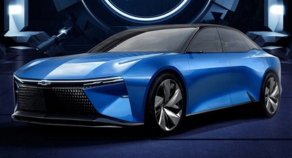 Chevrolet a donné plus de détails sur la nouvelle berline FNR-XE Concept