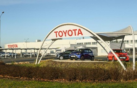 Toyota arrête la production de son usine tchèque en raison de perturbations de l'approvisionnement