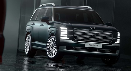 Hyundai Palisade 2026: almost a bus with pixelated headlights