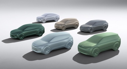 Skoda présente en avant-première 6 futurs véhicules électriques. Le modèle d'entrée de gamme arrivera en 2025 et coûtera environ 25 000 euros.