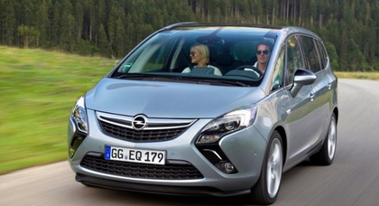 Новый Opel Zafira Tourer будет стоить в Украине от 30 тысяч долларов
