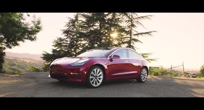 Tesla выпустила новую рекламу Model 3