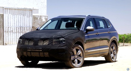 Volkswagen показал три новые модели на испытаниях