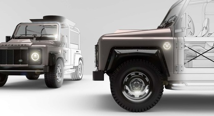 Кастомний Land Rover Defender EV легко інтегрується в суперяхту