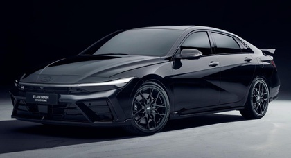 Нова спеціальна версія: Hyundai представила Elantra N Monochrome