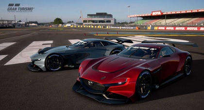 Суперкар Mazda RX-Vision GT3 появился в Gran Turismo Sport 