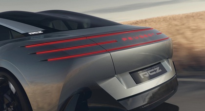 10 хвилин на зарядку: Peugeot представила 500-сильне купе RCZ Vision