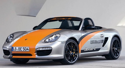 Компания Porsche представила электромобиль Boxster E