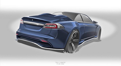 Ares Design построит родстер на базе Tesla Model S