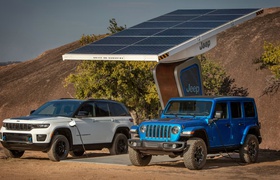 Jeep soll Elektro-Offroader von der Sonne antreiben