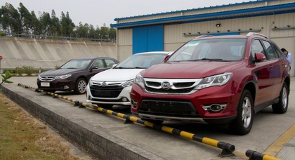 BYD тестируют серийный кроссовер S7 с турбированным мотором