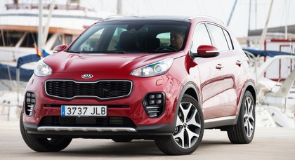 Кроссовер Kia Sportage стал самым популярным автомобилем июня в Украине