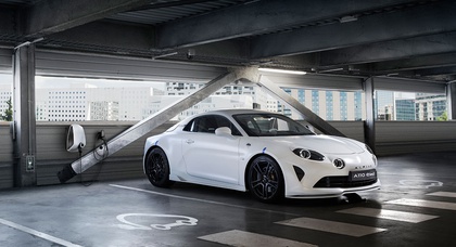 Alpine A110 coupe borrows electric heart from Renault Megane E-Tech